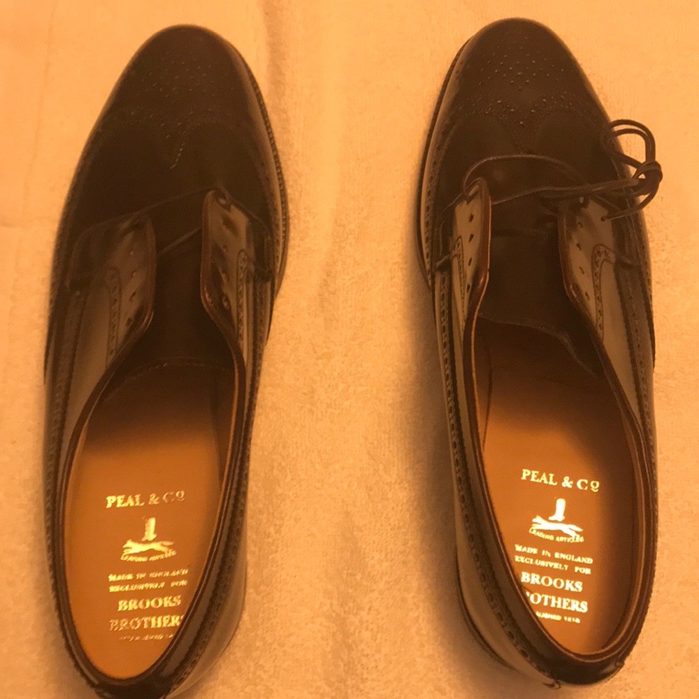 Peal & Co. for Brooks Brothers Wingtip size 10D